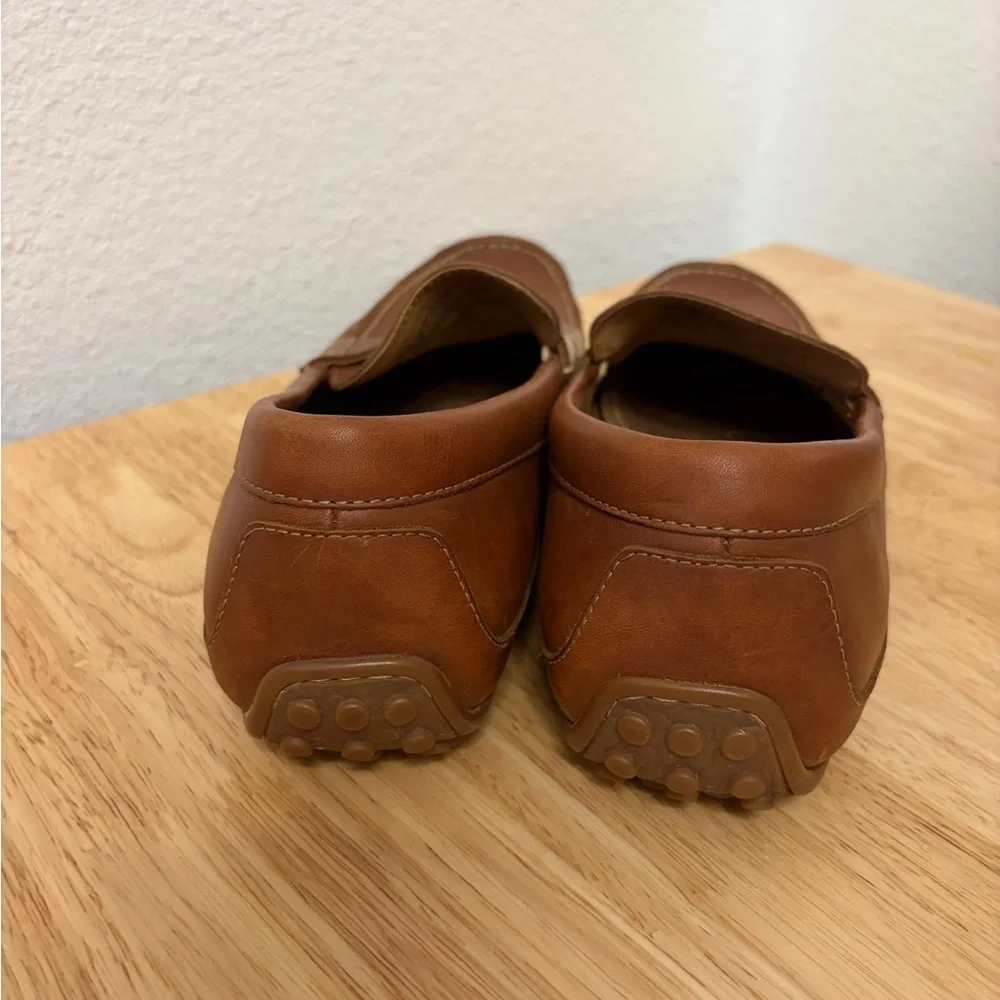 Florsheim Throttle Moc Toe Penny Driver Leather Preppy Classic Brown Crazy Horse